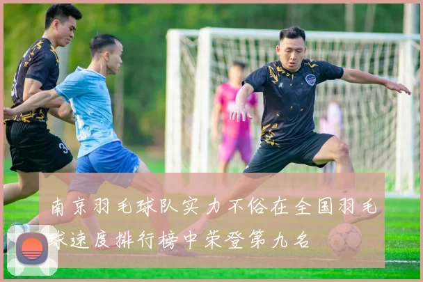 南京羽毛球队实力不俗在全国羽毛球速度排行榜中荣登第九名